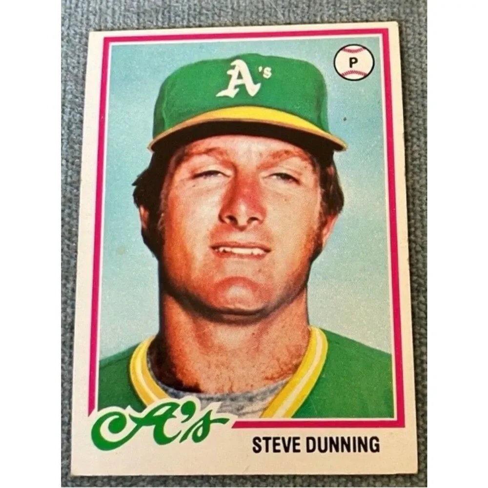 1978 Topps Oakland A's Baseball Card Trading Card